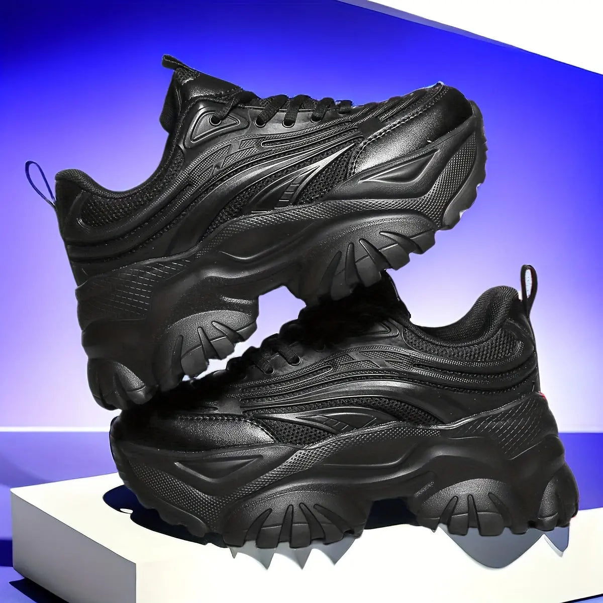 Women's Ultra-Light Breathable Mesh Sneakers - Chic Thick Sole Casual Running Shoes, Height-Boosting Low-Top Lace-Ups for Casual Attire, Work, and Walking - Versatile All-Season Footwear Bella's store